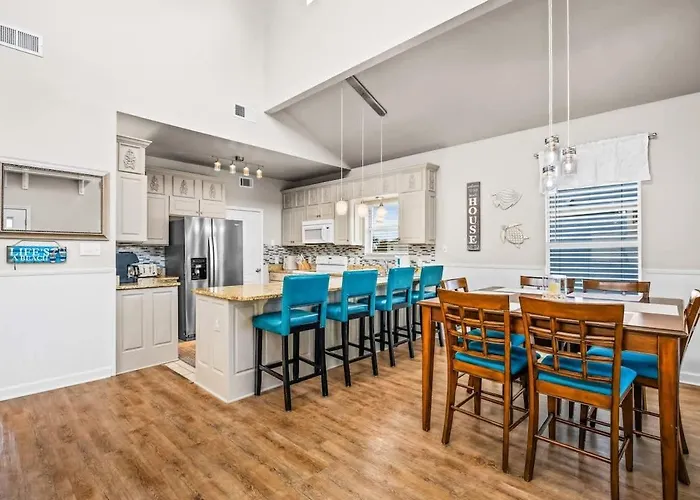 6 Min Walk To Pool Fishing Pier Sleeps 10 * Gulf Shores