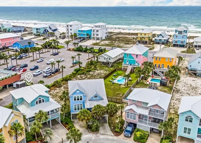 Holiday home 6 Min Walk To Pool Fishing Pier Sleeps 10 Gulf Shores
